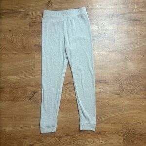 SHEIN Light Gray Kids Leggings